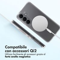 Accezz Cover posteriore Xtreme Impact con MagSafe Samsung Galaxy S26 - Trasparente
