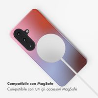Selencia Cover posteriore Vivid con MagSafe Samsung Galaxy S26 - Gradient Soft Blush