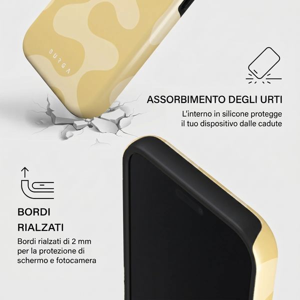 Burga Cover Posteriore Resistente con MagSafe Apple iPhone 17 Pro Max - Glow