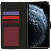imoshion Cover a libro di Lusso Apple iPhone 12 (Pro) - Azzurro