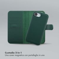 Selencia Libreria rimovibile Olyn con MagSafe Apple iPhone 17e / 16e - Verde