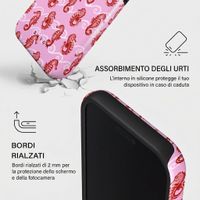 Burga Cover Posteriore Resistente con MagSafe Apple iPhone 17 Pro Max - Coral Reef