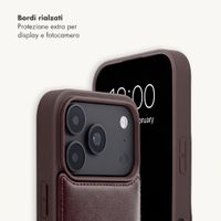 Selencia Cover per telefono Nova con cordino e portacarte Apple iPhone 18 Pro / 17 Pro - Checks