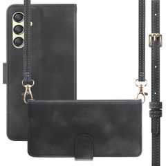 imoshion Cover a libro con Cordino Samsung Galaxy A25 (5G) - Nero