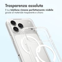 Accezz Cover posteriore Xtreme Impact con MagSafe Apple iPhone 18 Pro Max / 17 Pro Max - Trasparente