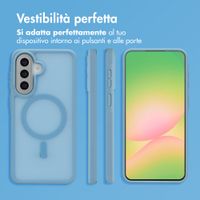 imoshion Cover posteriore Color Guard con MagSafe Samsung Galaxy A57 (5G) - Azzurro