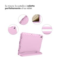 imoshion Cover Posteriore Kidsproof con Maniglia Samsung Galaxy Tab A11 Plus / A9 Plus - Rosa chiaro