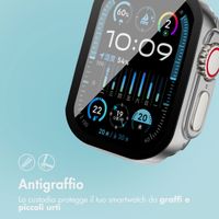 imoshion Cover rigida integrale lucida Apple Watch Ultra / Ultra 2 / Ultra 3 - 49 mm - Argento
