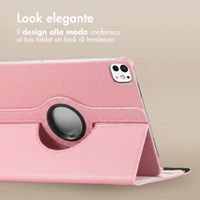 imoshion Cover Girevole a 360° Apple iPad Air 11 pollici (2026) M4 / (2025) M3 / (2024) M2 / Air 5 (2022) / Air 4 (2020) / Pro 11 (2018/2020) - Rosa