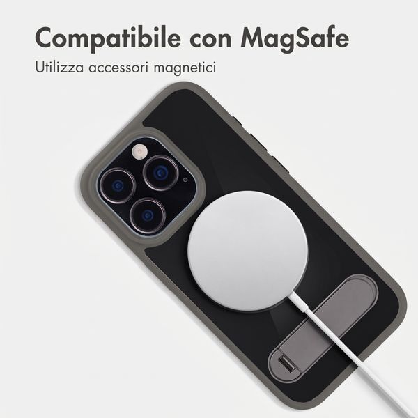 Accezz Cover Hold con MagSafe Apple iPhone 16 Pro - Grey
