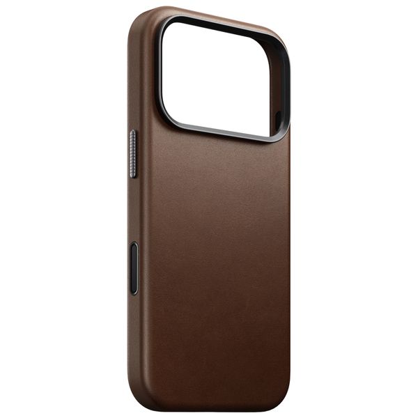 Nomad Cover posteriore Traditional Leather con MagSafe Apple iPhone 18 Pro / 17 Pro - Brown
