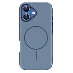 imoshion Cover posteriore Color con Thin MagSafe Ring Apple iPhone 16 - Blu scuro