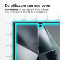 Accezz Vetro temperato, confezione da 2 Samsung Galaxy S24 Ultra