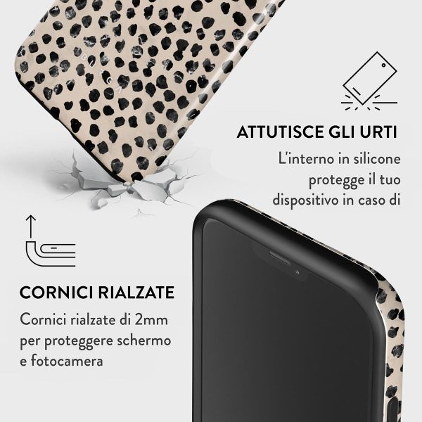 Burga Cover Posteriore Resistente con MagSafe Apple iPhone 12 (Pro) - Almond Latte