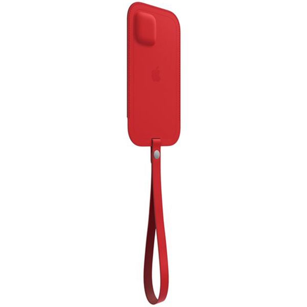 Apple Sleeve in Pelle iPhone 12 Pro Max - Scarlet Red