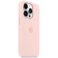 Apple Cover Posteriore in Silicone con MagSafe Apple iPhone 14 Pro - Chalk Pink