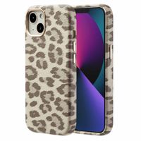 Selencia Cover Sabi Stampa pantera con MagSafe Apple iPhone 13 - Soft Ivory