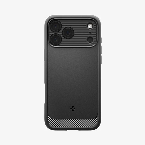 Spigen Cover Rugged Armor con MagSafe Apple iPhone 17 Pro - Matte Black
