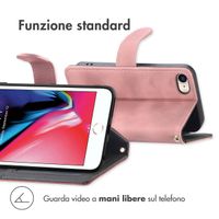 imoshion Cover a libro con Cordino Apple iPhone SE (2022 / 2020) / 8 / 7 - Rosa