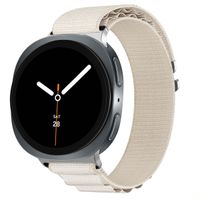 imoshion Cinturino in nylon Alpine Samsung Galaxy Watch 8 (40/44mm) / Classic (46mm) - Bianco