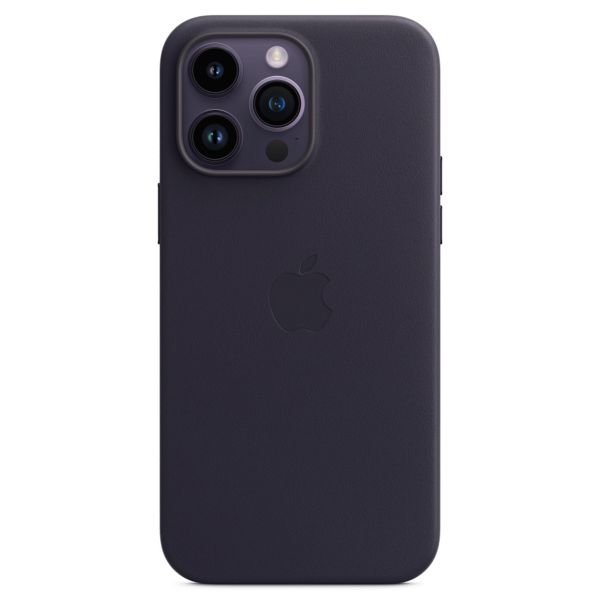 Apple Cover Posteriore in Pelle con MagSafe Apple iPhone 14 Pro Max - Ink