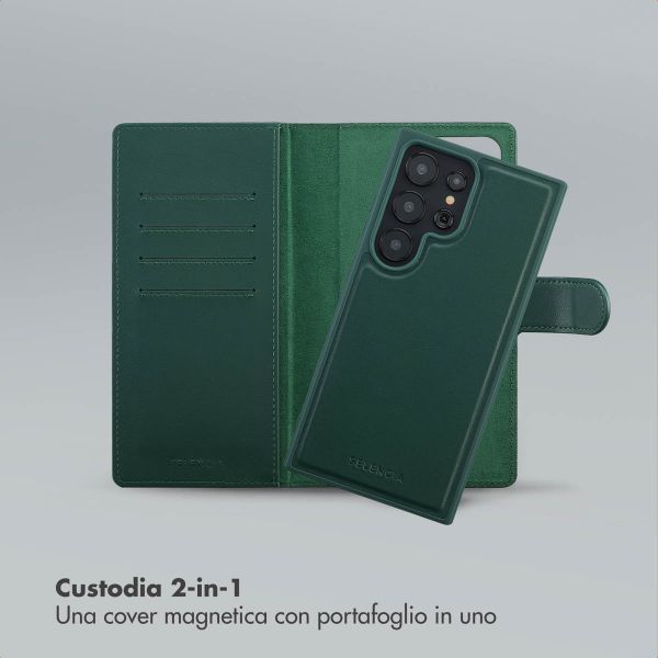 Selencia Libreria rimovibile Olyn con MagSafe Samsung Galaxy S24 Ultra - Verde