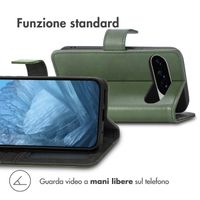imoshion Cover a libro di Lusso Google Pixel 10 Pro XL - Verde