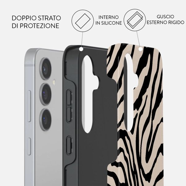 Burga Cover Posteriore Resistente Samsung Galaxy S24 Ultra - Imperial