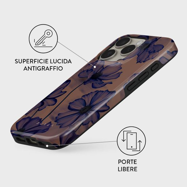 Burga Cover Posteriore Resistente Apple iPhone 16 Pro Max - Velvet Night