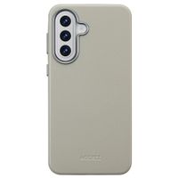 Accezz Cover in Pelle con MagSafe Samsung Galaxy A57 (5G) - Light Grey