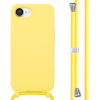 imoshion Cover in Silicone con Cordino Apple iPhone 17e / 16e - Giallo