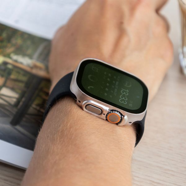 imoshion Cover rigida integrale Apple Watch Ultra / Ultra 2 / Ultra 3 - 49 mm - Luce stellare