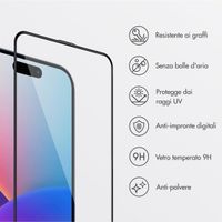 Accezz Vetro temperato + Applicatore Apple iPhone 17 Pro Max