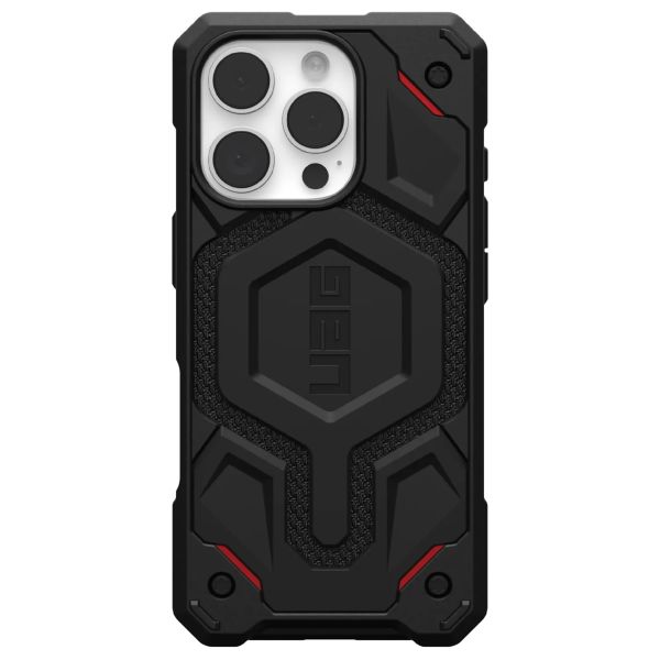 UAG Cover Posteriore Monarch Pro Apple iPhone 16 Pro - Kevlar Black