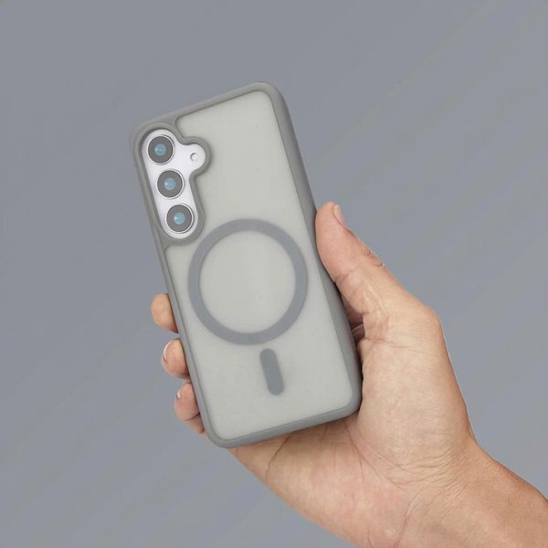 imoshion Cover posteriore Color Guard con MagSafe Samsung Galaxy S25 - Grigio
