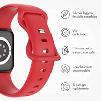 imoshion Cinturino in silicone⁺ Apple Watch | 38/40/41/42 mm - Taglia S/M - Rose