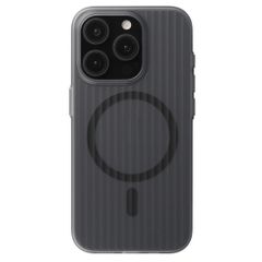 Accezz Cover Lite con MagSafe | Fluted | Apple iPhone 15 Pro - Matte Black