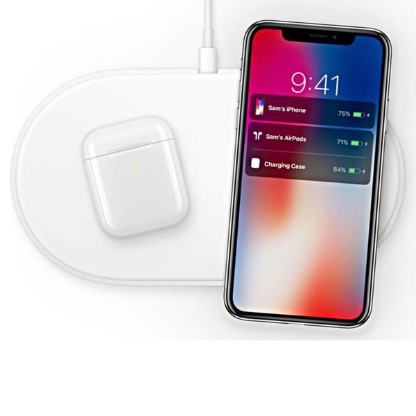 Apple Custodia di ricarica senza fili per AirPods 1 e 2 - Bianco