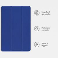 imoshion Cover a libro Trifold Samsung Galaxy Tab A9 Plus - Cobalt Blue