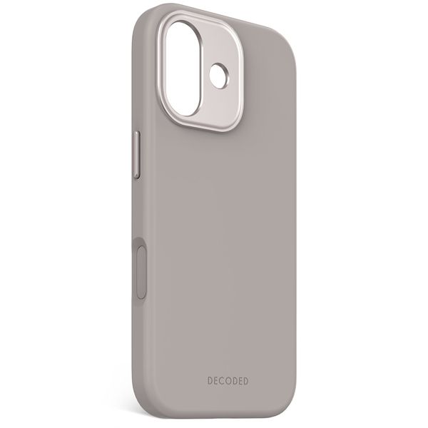 Decoded Cover in Silicone MagSafe Apple iPhone 17 - Soft Taupe