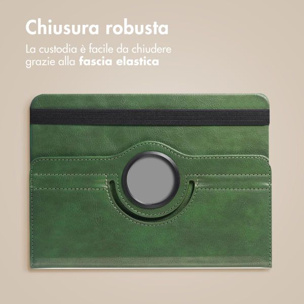 imoshion Cover Girevole a 360° Samsung Galaxy Tab A9 Plus - Verde