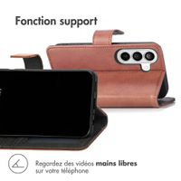 imoshion Luxe Bookcase Samsung Galaxy A27 (5G) - Bruin