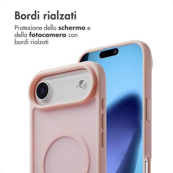 imoshion Cover posteriore Color Guard con MagSafe Apple iPhone Air - Rosa chiaro