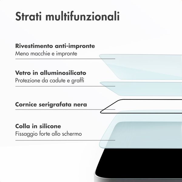 Accezz Protezione schermo in vetro temperato con applicatore - 2-pack Apple iPhone 17 Pro Max