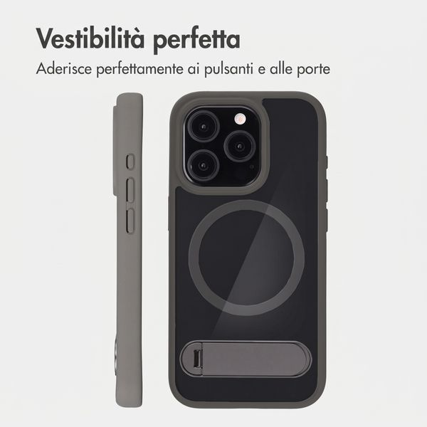 Accezz Cover Hold con MagSafe Apple iPhone 15 Pro - Grey