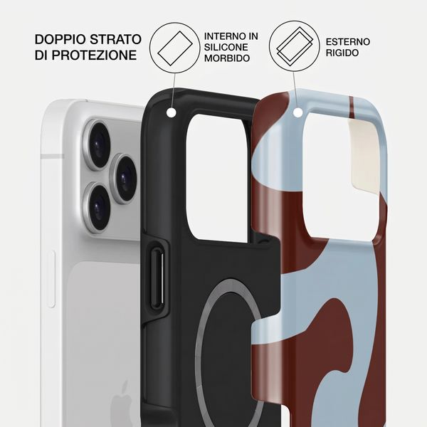 Burga Cover Posteriore Resistente con MagSafe Apple iPhone 17 Pro - Core