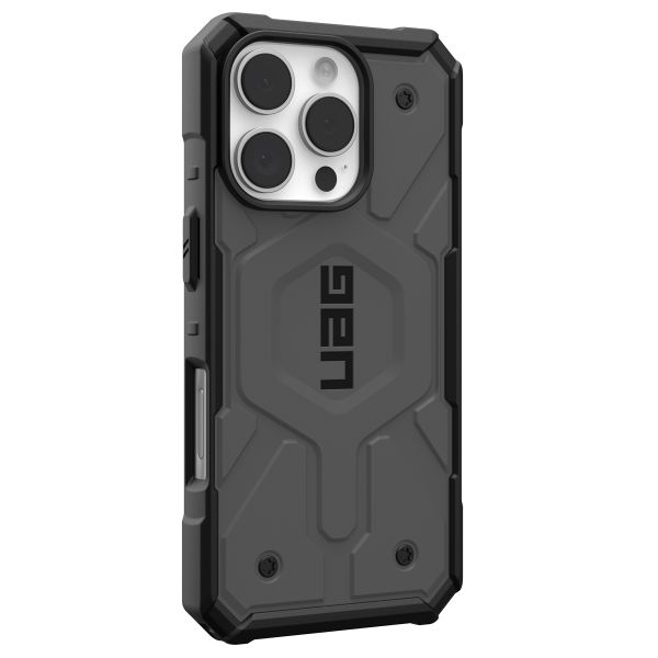 UAG Cover Posteriore Pathfinder con MagSafe Apple iPhone 16 Pro - Silver