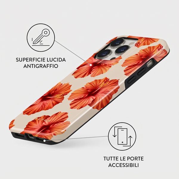 Burga Cover Posteriore Resistente con MagSafe Apple iPhone 14 Pro - Bonita