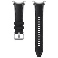 Samsung Cinturino Original Hybrid in pelle vegana Samsung Galaxy Watch 8 (40/44mm) / Classic (46mm) - Black