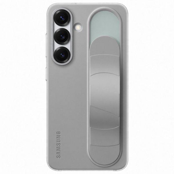 Samsung Cover Originale con Supporto a Impugnatura Samsung Galaxy S25 - Grigio